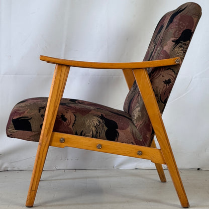 Pair of Hungarian Retro A-65 Armchairs, 1960s