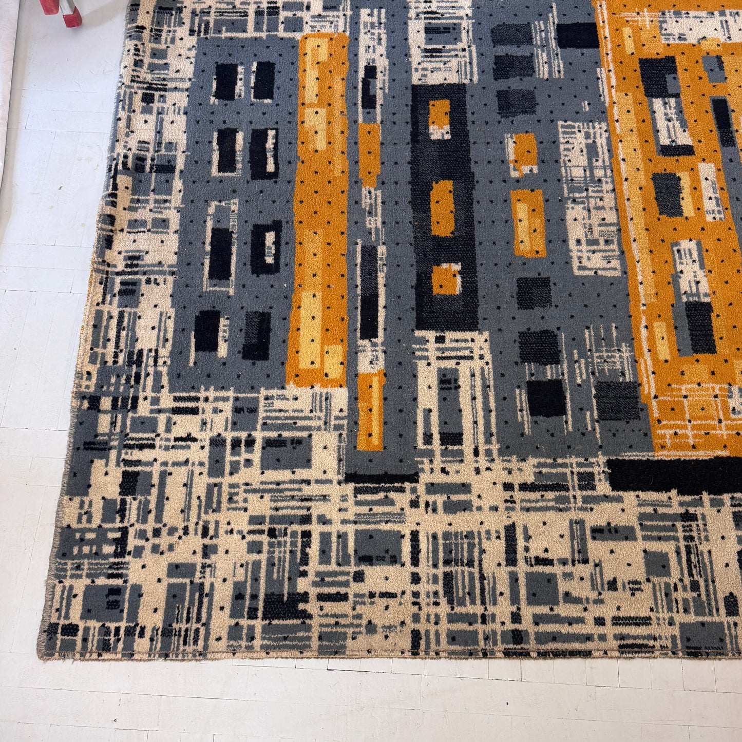 Vintage Hungarian Design Carpet, 1960s