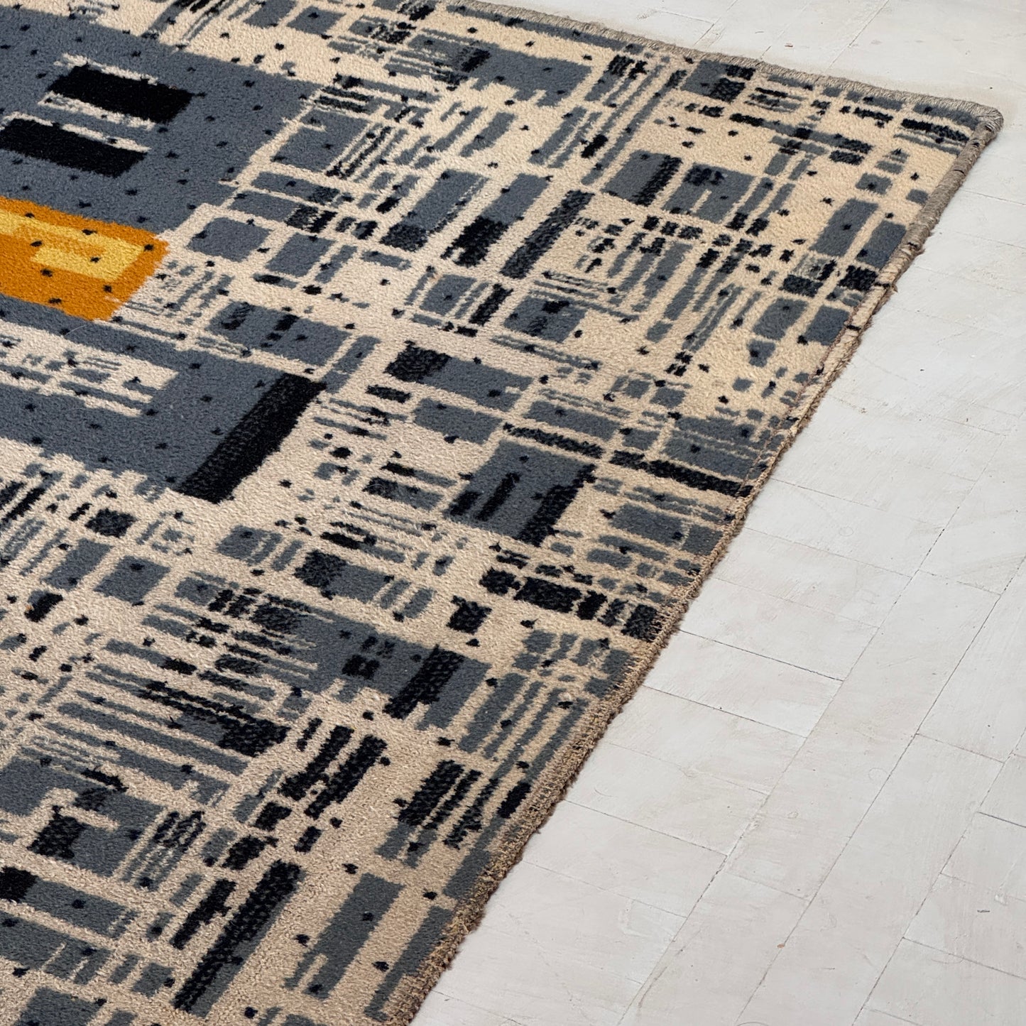 Vintage Hungarian Design Carpet, 1960s