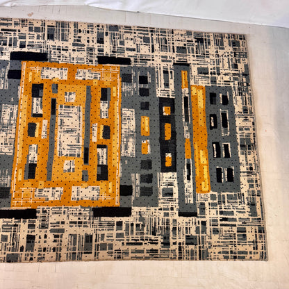 Vintage Hungarian Design Carpet, 1960s