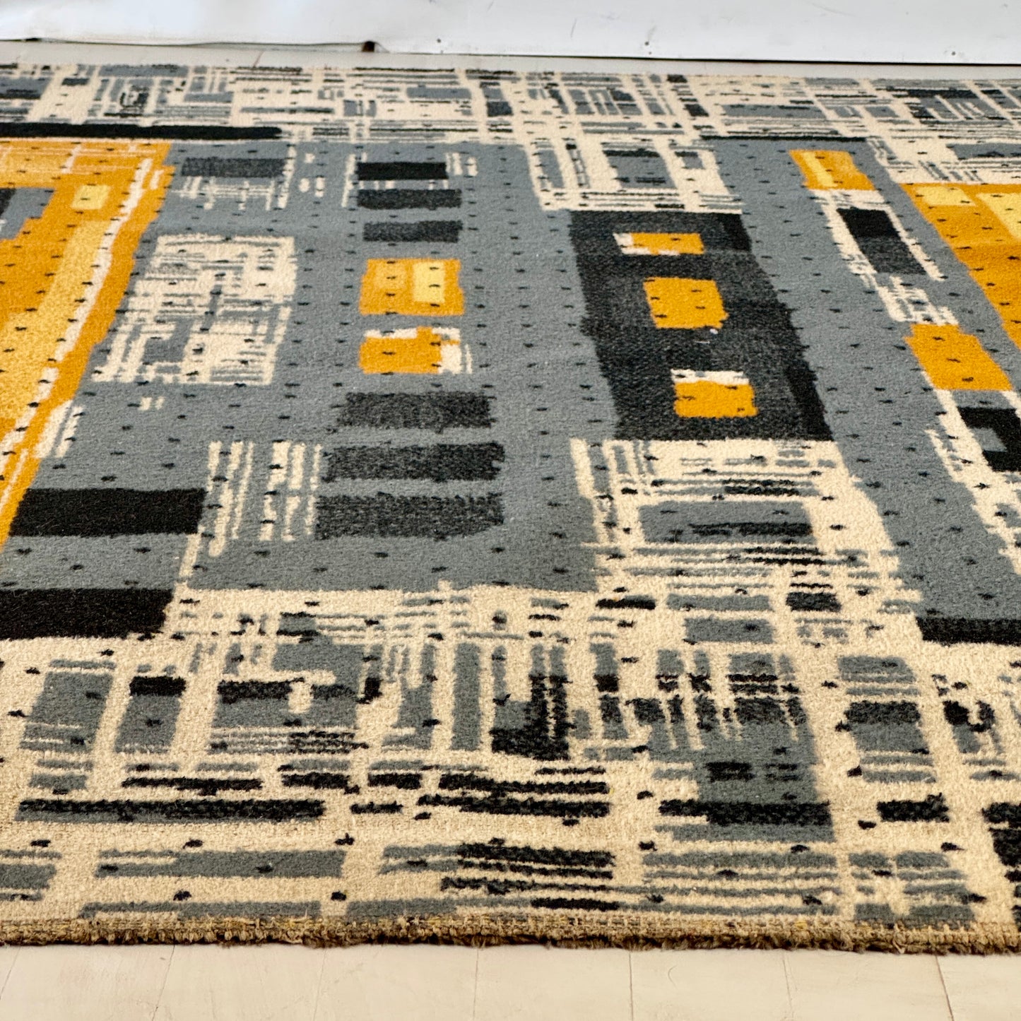 Vintage Hungarian Design Carpet, 1960s