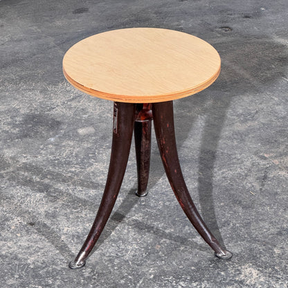 Vogel Frigyes Art Deco Industrial Stool, Orion Radio Factory Budapest, 1930s