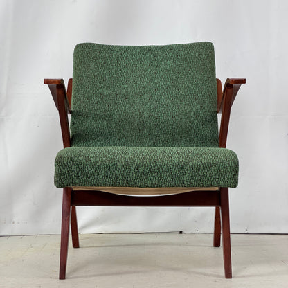 Set of 2 Mid-Century Tatra Nabytok Armchairs, 1960s (Green)