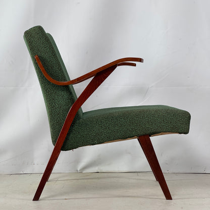 Set of 2 Mid-Century Tatra Nabytok Armchairs, 1960s (Green)