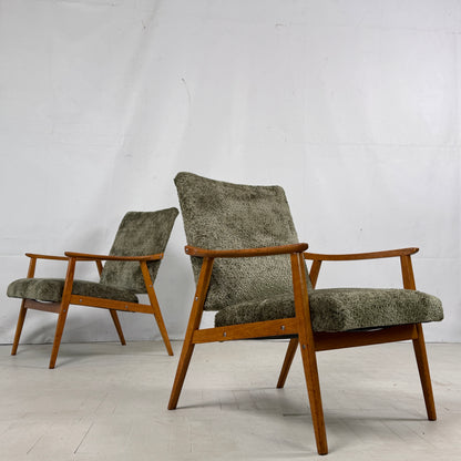 Czechoslovakian Jitona Armchairs, 1960s