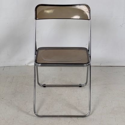 Foldable Plastic & Chrome Design Chair, 1960s