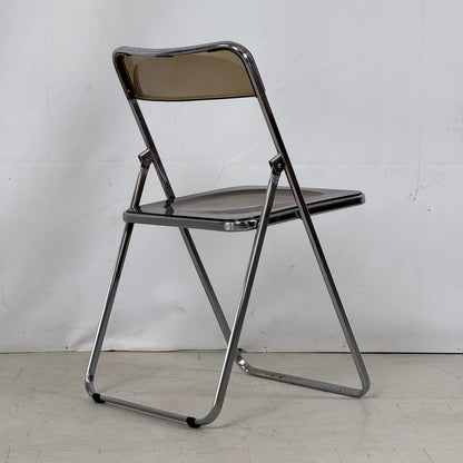 Foldable Plastic & Chrome Design Chair, 1960s
