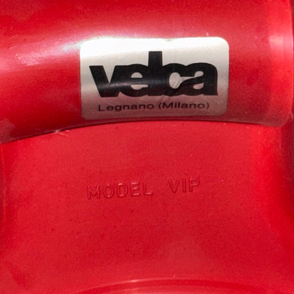 Red Coat Hanger by Roberto Lucchi & Paolo Orlandini for Velca Legnano Milano, 1970s