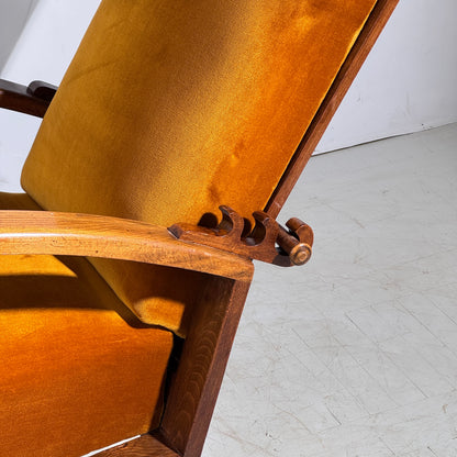 Pair of Adjustable “Kanadier” Armchairs, 1930s