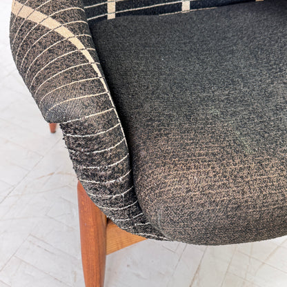 Pair of Julia Gaubek High-Back Armchairs, 1960s