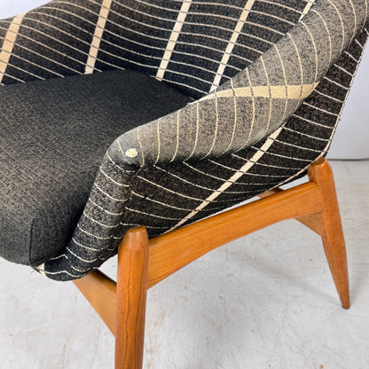 Pair of Julia Gaubek High-Back Armchairs, 1960s