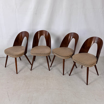 Set of 4 Dining Chairs by Antonín Šuman for Tatra Nabytok, 1960s
