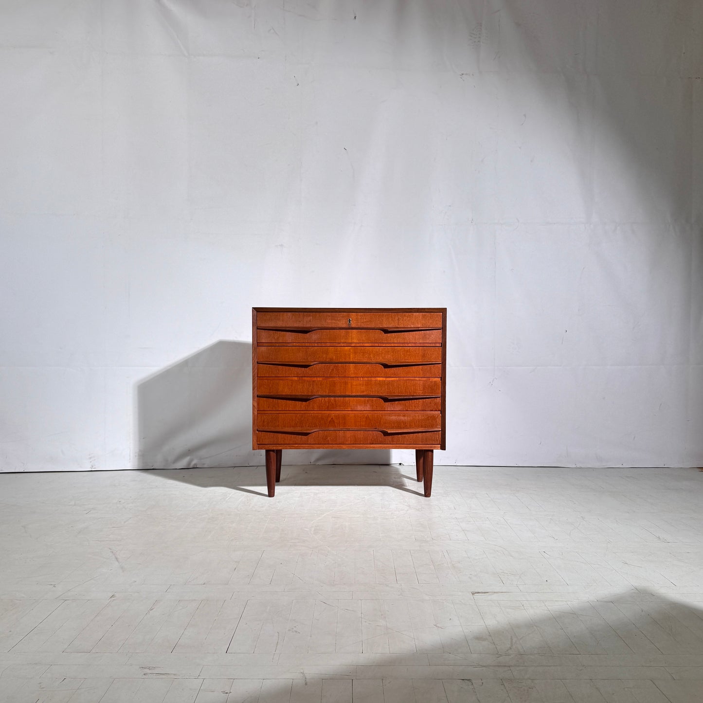 G.J. Möbler Teak Sideboard with 4 Drawers, 1960s