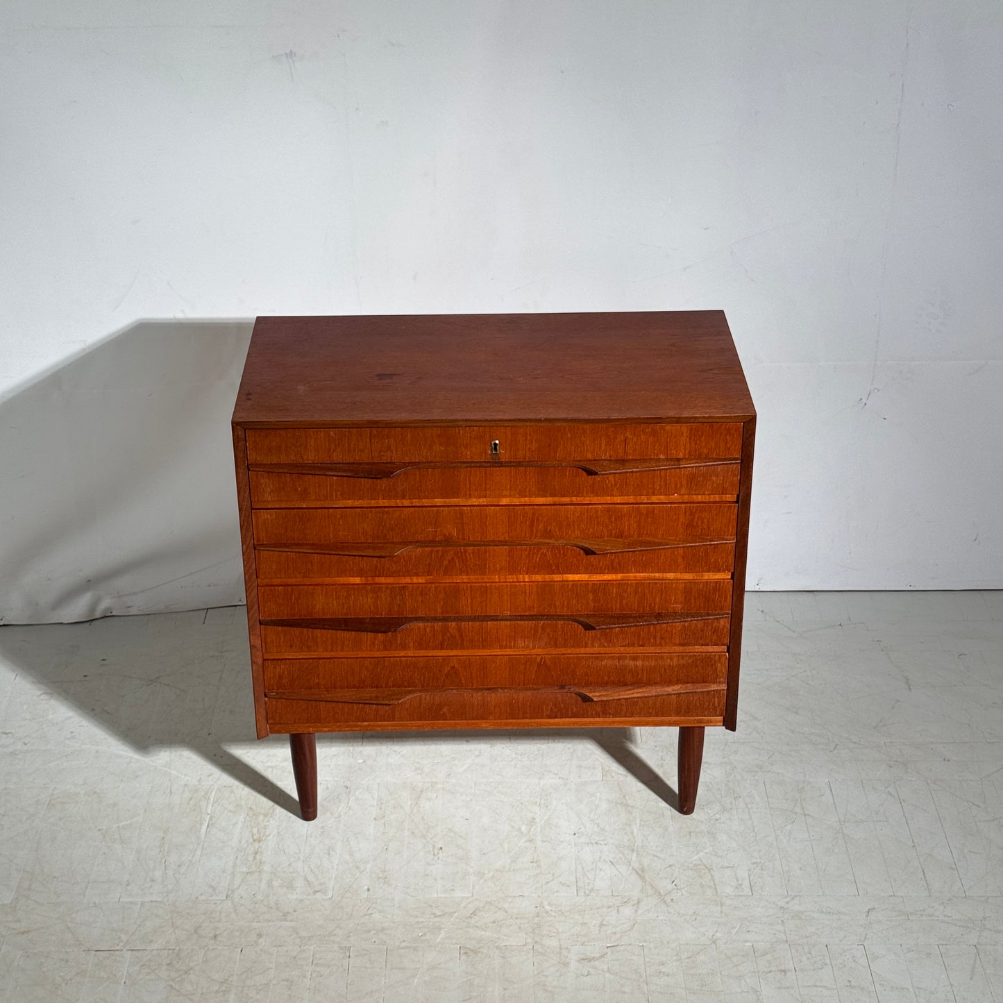 G.J. Möbler Teak Sideboard with 4 Drawers, 1960s