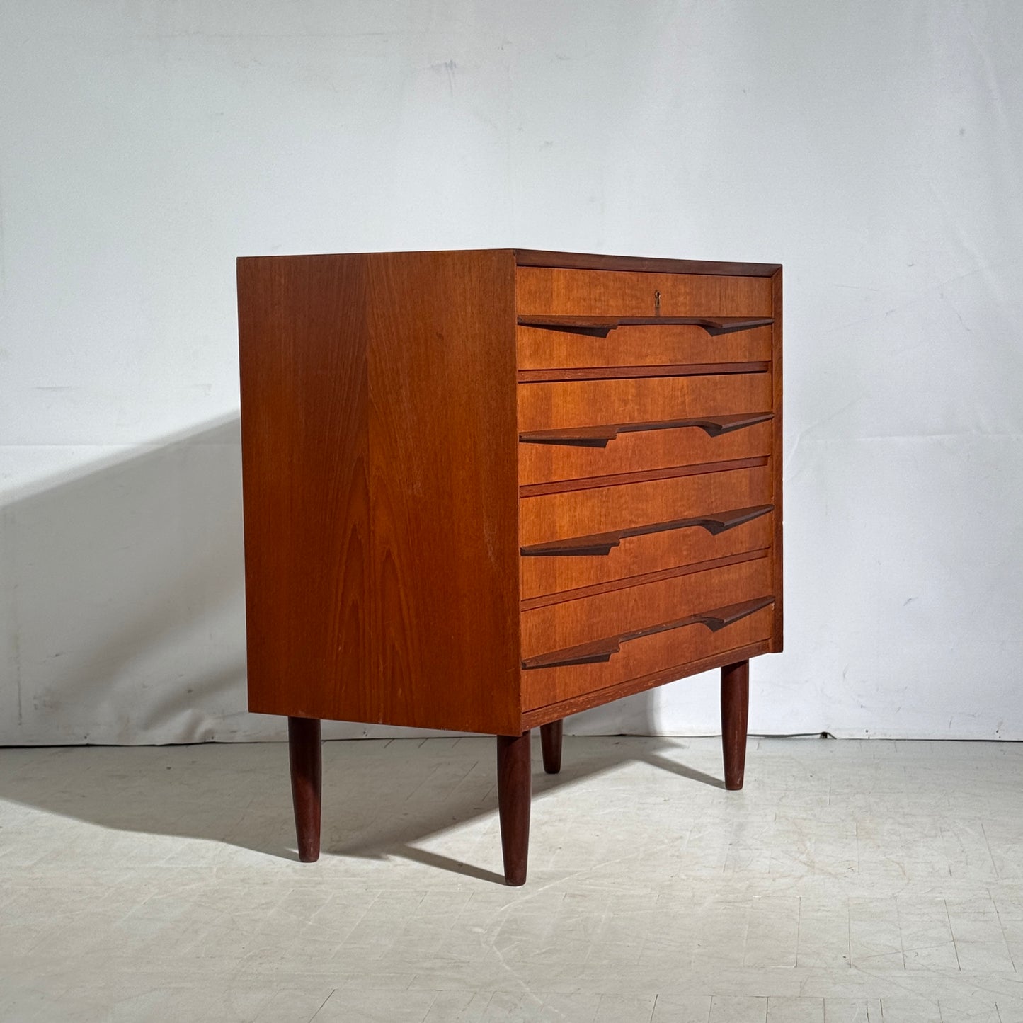 G.J. Möbler Teak Sideboard with 4 Drawers, 1960s