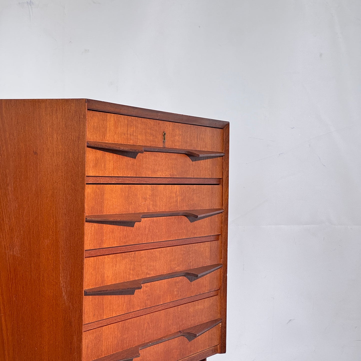 G.J. Möbler Teak Sideboard with 4 Drawers, 1960s