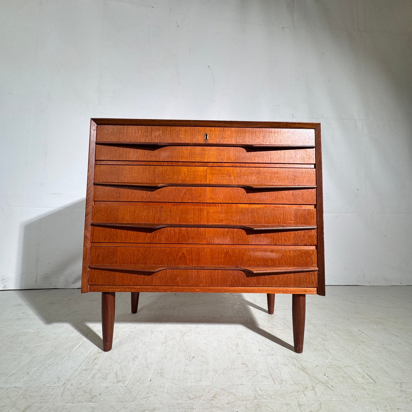 G.J. Möbler Teak Sideboard with 4 Drawers, 1960s