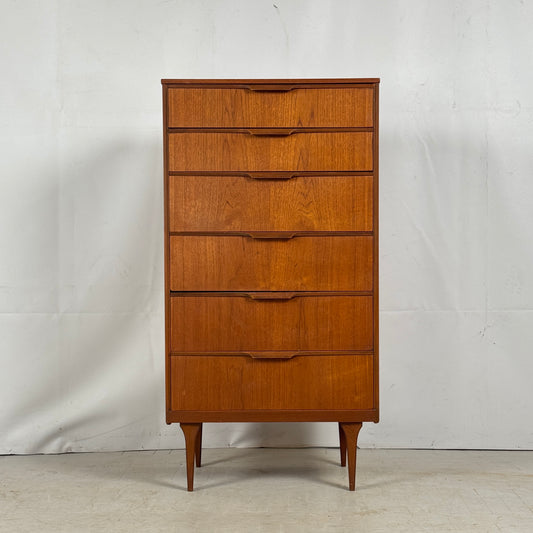 Austinsuite Teak Sideboard 1x6 Drawers, 1960s – UK