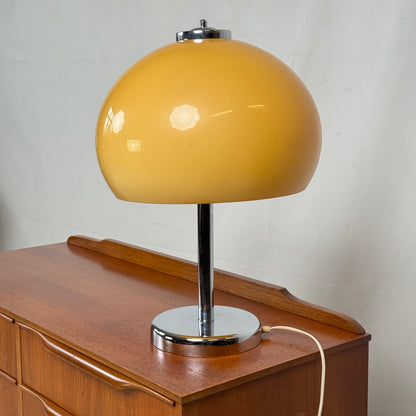 Szarvasi Yellow Table Lamp, 1960s