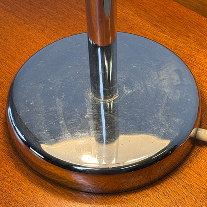 Szarvasi White Table Lamp, 1960s