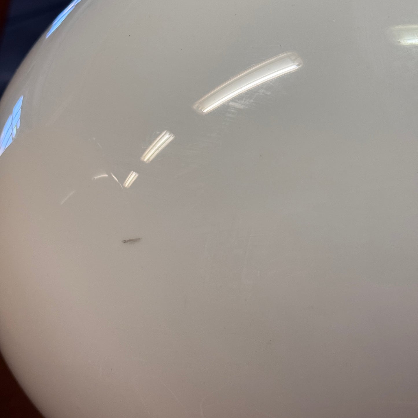 Szarvasi White Table Lamp, 1960s