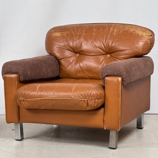 Hungarian Leather Armchairs, 1960s – Mid-Century Hungarian Design