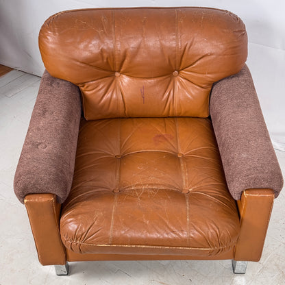 Hungarian Leather Armchairs, 1960s – Mid-Century Hungarian Design