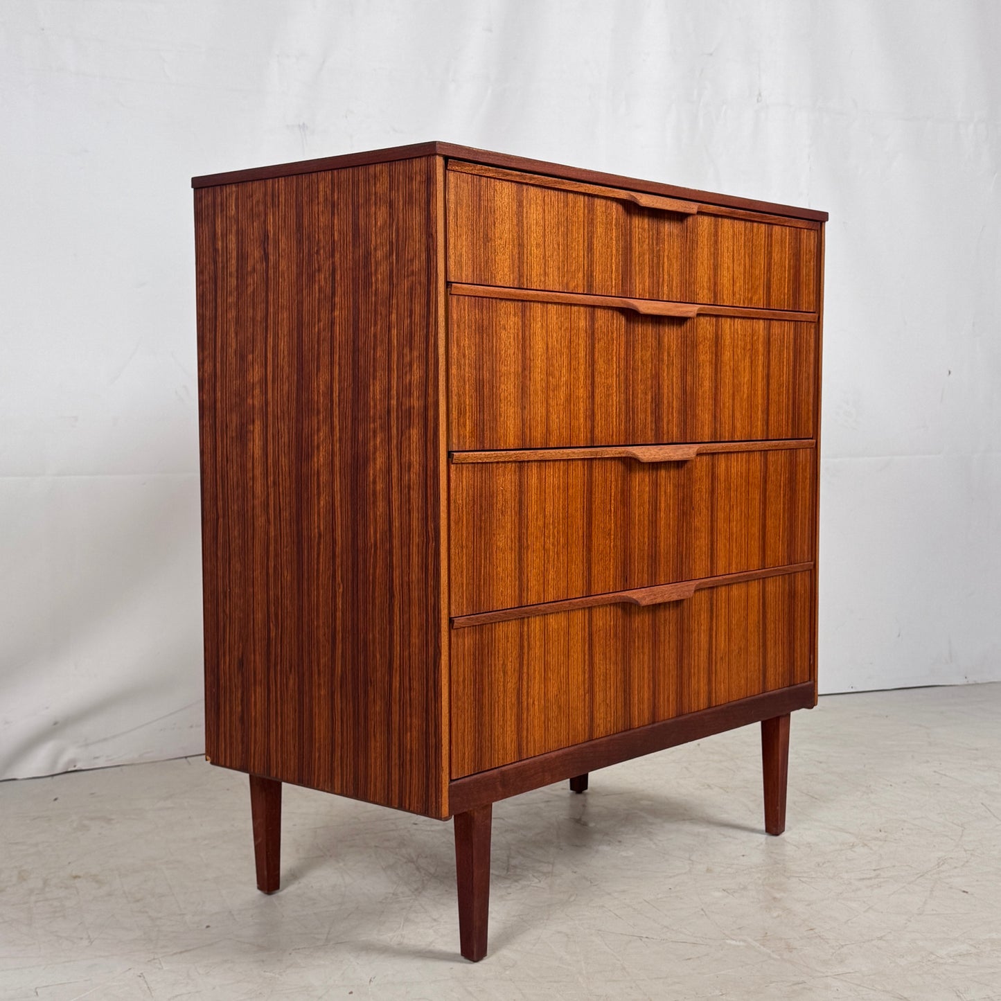 Austinsuite Teak Sideboard 1x4 Drawers, 1960s