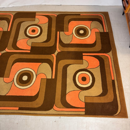 Fekete Ferenc FARAO “LATEX” Carpet, 1974 – Hungarian Design