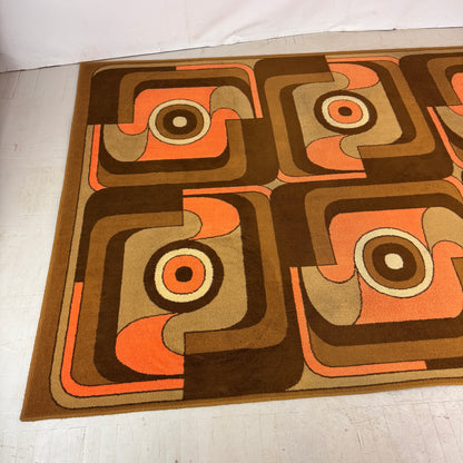 Fekete Ferenc FARAO “LATEX” Carpet, 1974 – Hungarian Design