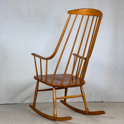 Rocking Chair "Grandessa" by Lena Larsson for Nesto, Sweden, 1960s