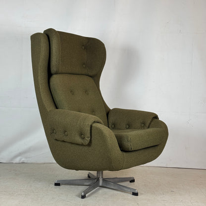 Swivel Lounge Chair by UP Zavody, Czechoslovakia, 1970s