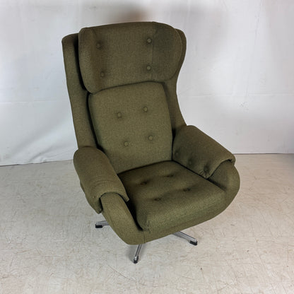 Swivel Lounge Chair by UP Zavody, Czechoslovakia, 1970s