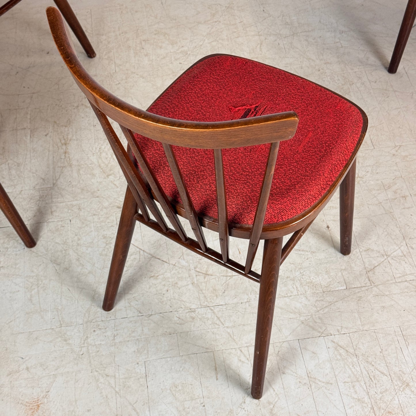 Set of 4 Tatra Nábytok Dining Chairs, 1960s