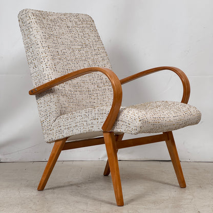 Pair of Jaroslav Smidek Retro Armchairs, 1960s – Czechoslovakian Design