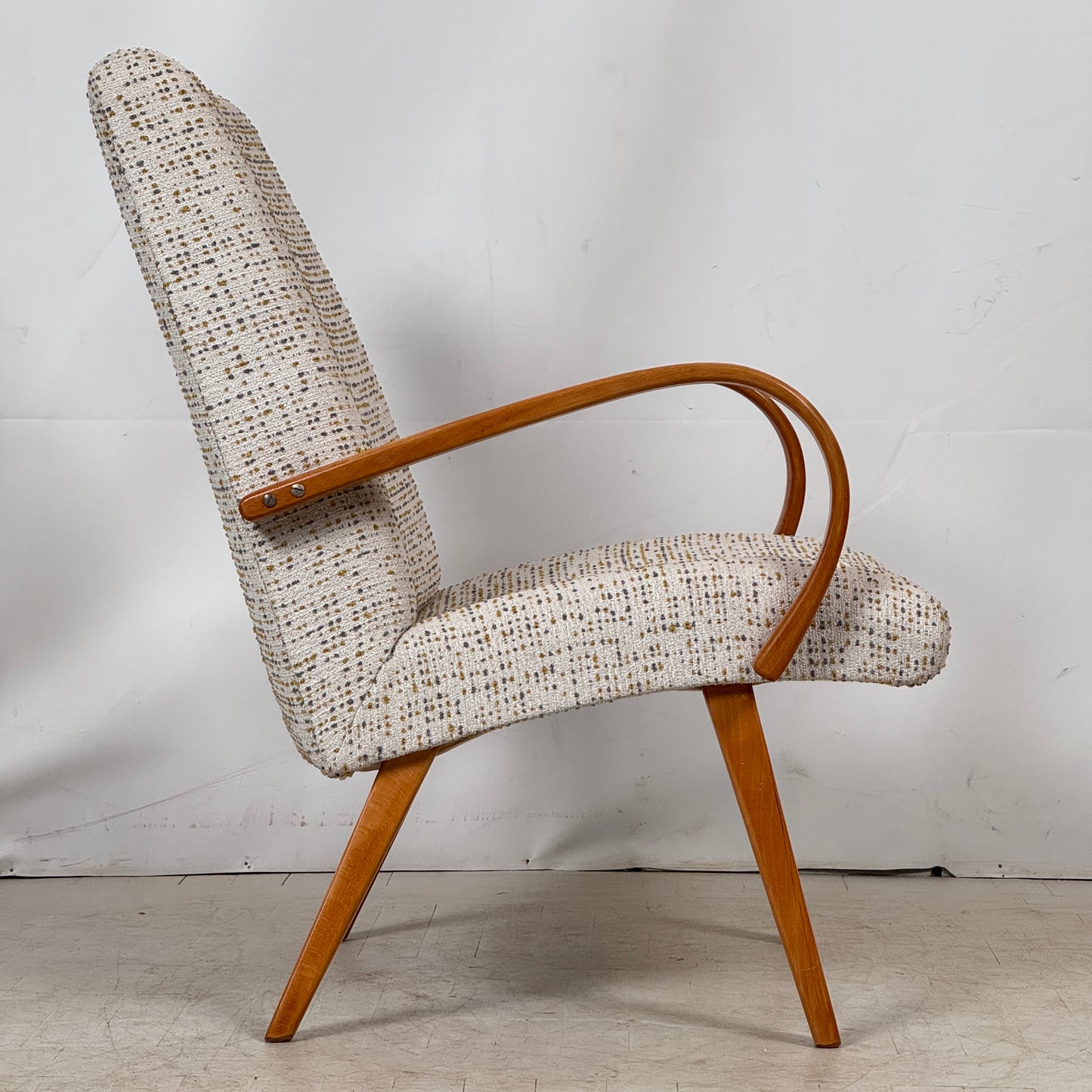 Pair of Jaroslav Smidek Retro Armchairs, 1960s – Czechoslovakian Design