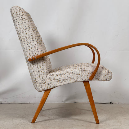 Pair of Jaroslav Smidek Retro Armchairs, 1960s – Czechoslovakian Design