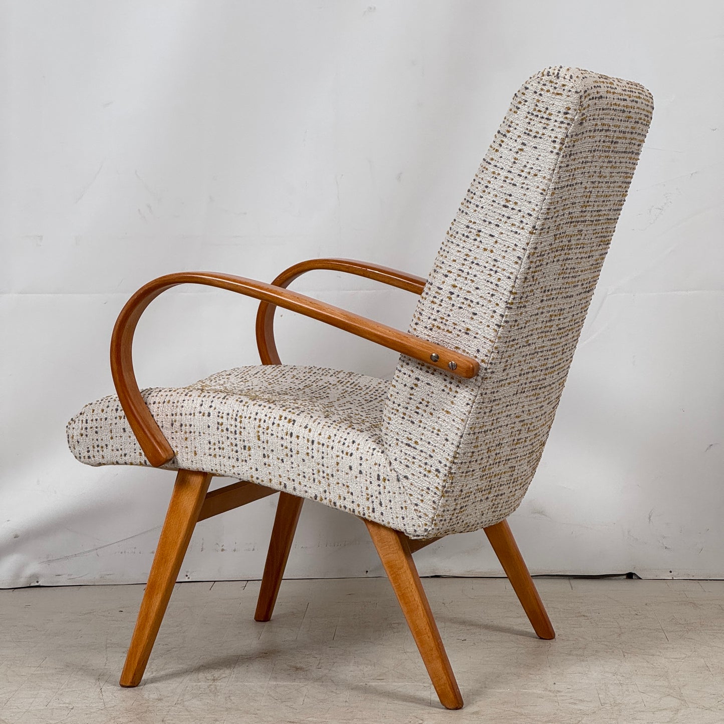 Pair of Jaroslav Smidek Retro Armchairs, 1960s – Czechoslovakian Design