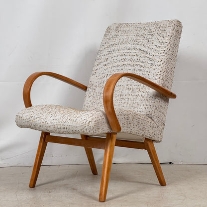 Pair of Jaroslav Smidek Retro Armchairs, 1960s – Czechoslovakian Design