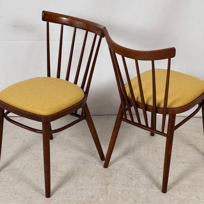 Set of 4 Tatra Nábytok Dining Chairs, 1960s – Czechoslovakian Design