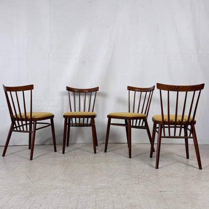 Set of 4 Tatra Nábytok Dining Chairs, 1960s – Czechoslovakian Design