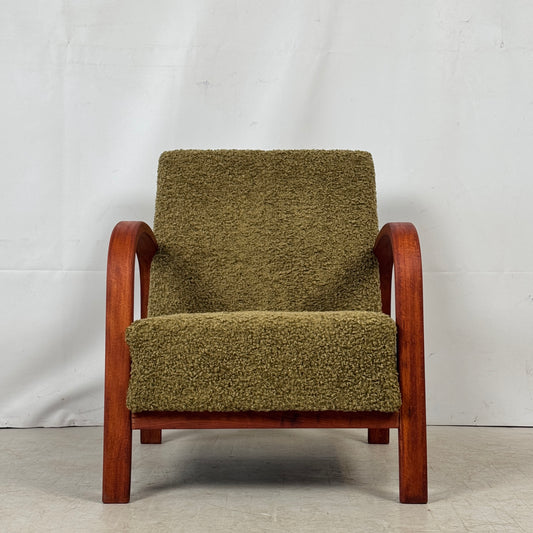 Pair of Debreceni Model 445 Art Deco Armchairs, 1940 — Hungary