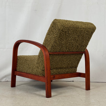 Pair of Debreceni Model 445 Art Deco Armchairs, 1940 — Hungary