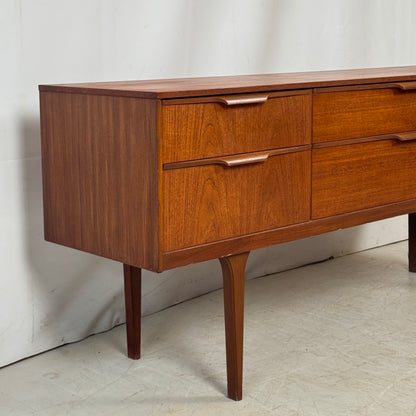 Austinsuite 6-Drawer (3×2) Teak Sideboard, 1960s – UK Design