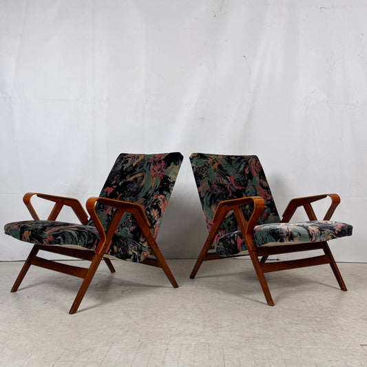 Pair of Armchairs by František Jirák for Tatra Nabytok, 1960s – Czechoslovakian Design
