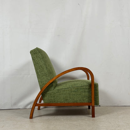 Pair of French Art Deco Armchairs, 1930s – Fully Refurbished