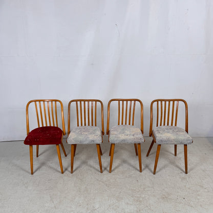 Jitona Czechoslovakian Dining Chairs, 1960s – Set of 4
