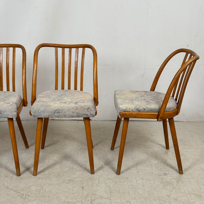 Jitona Czechoslovakian Dining Chairs, 1960s – Set of 4