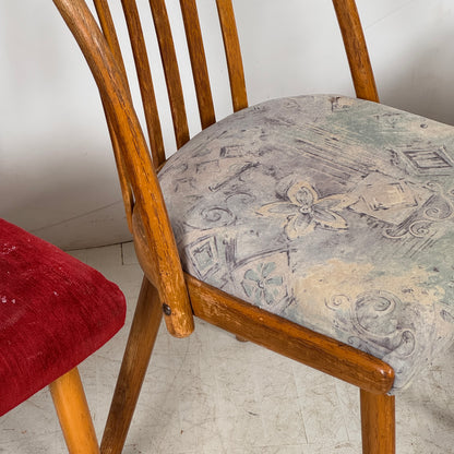 Jitona Czechoslovakian Dining Chairs, 1960s – Set of 4