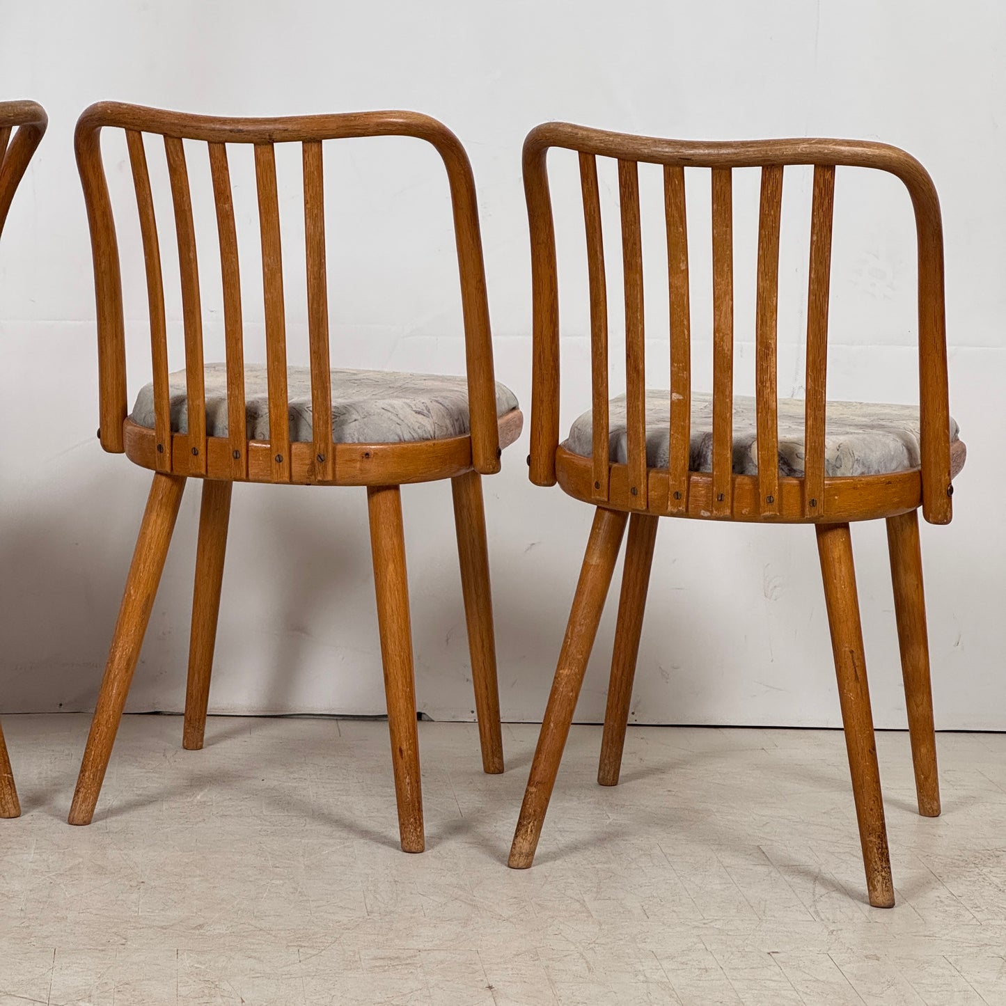 Jitona Czechoslovakian Dining Chairs, 1960s – Set of 4